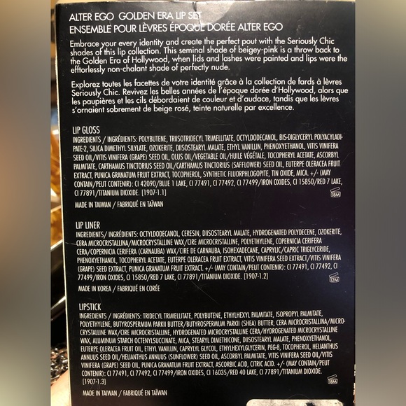 Lorac & Rachel Rae lip combo set. Liner, gloss, lipstick. Colour-seriously chic - Picture 4 of 4